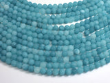 Matte Jade - Blue, 6mm Round-BeadXpert