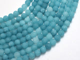 Matte Jade - Blue, 6mm Round-BeadXpert