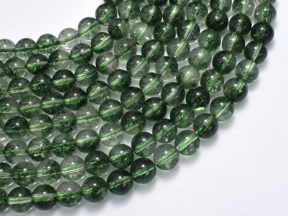 Quartz - Green, 8mm (8.3mm) Round-BeadXpert