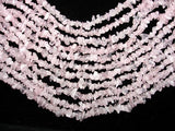 Rose Quartz Beads, Chips Beads, Approx (4-10) mm, 30 Inch-BeadXpert