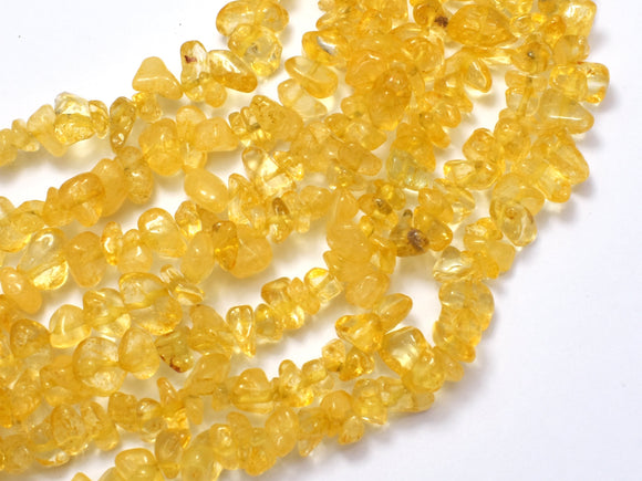 Citrine Chips Beads, Approx (4-10) mm, 32 Inch-BeadXpert