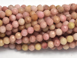 Rhodonite, Pink Rhodonite, 3mm (3.5mm) Micro Faceted-BeadXpert