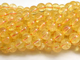 Citrine Beads, 8mm Round Beads