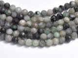 Emerald, 3mm Micro Faceted Round-BeadXpert