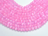 Selenite - Pink, 6mm (6.5mm) Round-BeadXpert