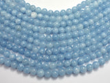 Jade - Aquamarine Light Blue 8mm Round-BeadXpert