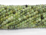 Prehnite Beads, 4mm Round Beads-BeadXpert
