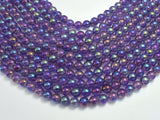 Mystic Coated Amethyst 8mm Round-BeadXpert