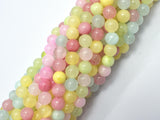 Jade - Multi Color, 6mm (6.5mm)-BeadXpert