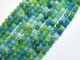 Jade - Green & Blue, 6mm Round-BeadXpert