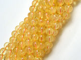 Citrine Beads, 8mm Round Beads