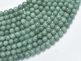 Malaysia Jade Beads- Burma Jade Color, 6mm  Round Beads