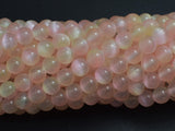 Selenite - Peach & Yellow, 6mm (6.5mm)-BeadXpert