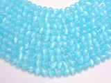 Selenite - Blue, 8mm (8.5mm) Round-BeadXpert