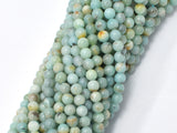 Amazonite Beads, 4mm (4.3mm) Round Beads, 15 Inch-BeadXpert