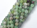 Fluorite, Rainbow Fluorite, 8mm (8.5mm), Round-BeadXpert