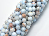 Jade - Light Blue, 8mm Round-BeadXpert