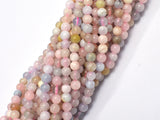 Beryl Beads, Aquamarine, Morganite, Heliodor, 4mm (4.7mm) Round-BeadXpert