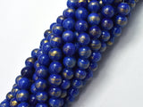 Mashan Jade - Lapis Blue, 8mm (8.5mm) Round-BeadXpert