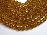 Crystal Glass Beads, 12mm Faceted Round Beads, 29 beads-BeadXpert