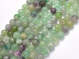 Fluorite, Rainbow Fluorite, 8mm (8.5mm), Round-BeadXpert