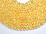 Citrine Beads, 8mm Round Beads