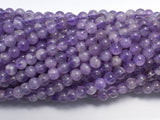 Amethyst, 4mm (4.4mm) Round Beads-BeadXpert