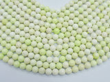 Lemon Chrysoprase Beads, Round, 8mm-BeadXpert