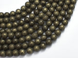 Pyrite Beads, 8mm Round Beads-BeadXpert