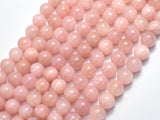 Jade - Rose Pink, 8mm (8.5mm) Round-BeadXpert