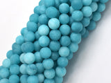 Matte Jade - Teal, 8mm Round-BeadXpert