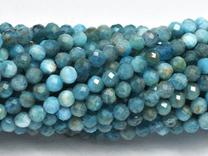 Apatite Beads, 3mm Micro Faceted Round-BeadXpert