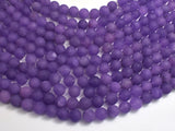 Matte Jade - Purple, 8mm Round-BeadXpert