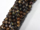 Pietersite, 7.8mm Round Beads-BeadXpert