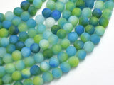 Matte Jade - Green & Blue, 6mm Round-BeadXpert