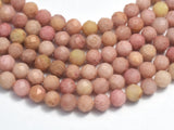Rhodonite, Pink Rhodonite, 3mm (3.5mm) Micro Faceted-BeadXpert
