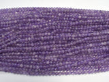 Amethyst, 4mm (4.4mm) Round Beads-BeadXpert