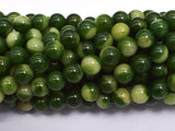 Jade - Green & White, 8mm Round-BeadXpert