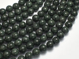 Natural Mocui Jade, 8mm Round-BeadXpert
