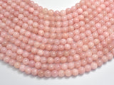 Jade - Rose Pink, 8mm (8.5mm) Round-BeadXpert