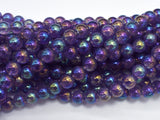 Mystic Coated Amethyst 8mm Round-BeadXpert