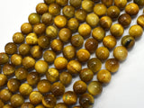Golden Tiger Eye, 8mm (8.5mm) Round-BeadXpert