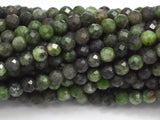 Diopside, 3mm Micro Faceted Round-BeadXpert