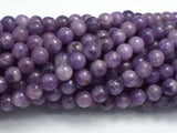 Lepidolite Beads, 6mm Round Beads-BeadXpert