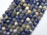 Sodalite Beads, 8mm Round Beads