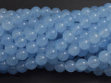 Jade - Aqua Blue, 8mm Round-BeadXpert