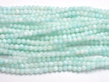 Jade - Light Blue, 4mm (4.5mm), Round-BeadXpert