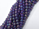 Mystic Coated Amethyst 6mm (6.5mm) Round-BeadXpert