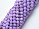 Jade - Purple, 6mm Round-BeadXpert