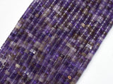 Amethyst, Approx. 2x4mm, Heishi Disc-BeadXpert